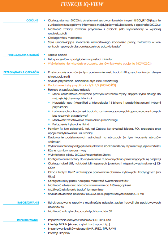 Przeglądarka DICOM - IQ VIEW (licencja roczna)